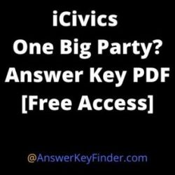 One big party icivics answer key pdf