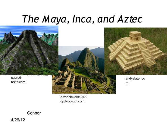 Diferencias entre mayas y aztecas