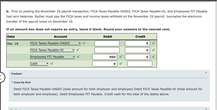 The journal entry to record employer payroll taxes affects